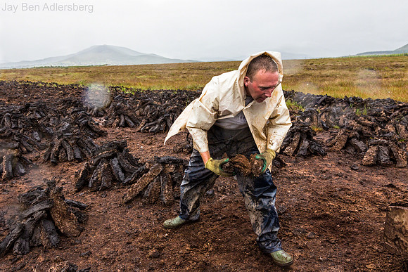 Peat gathering, County Kerry