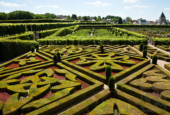 Plan(t)e Geometry, Jardin de Ch. Villandry, Loire Valley, France
