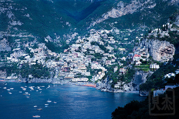 Positano Town, Amalfi Coast, Italy