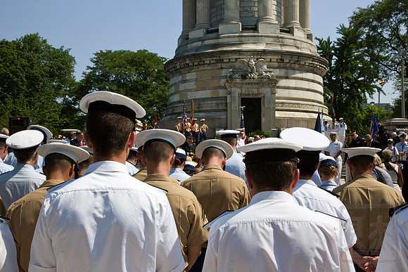 Moment of Silence, Memorial Soldiers' and Sailors' Monument, New York City