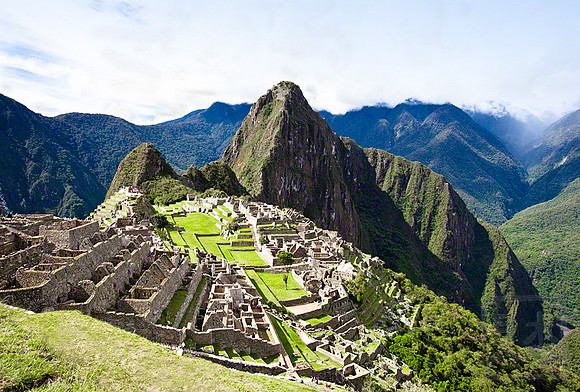 Ruins, Machu Picchu, Peru