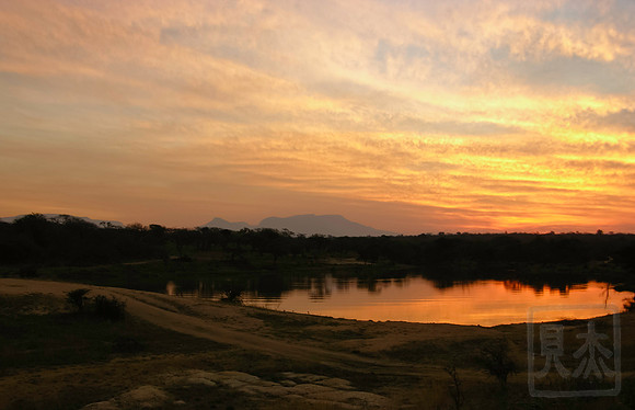 Lebombo dusk, Kruger Park, SA