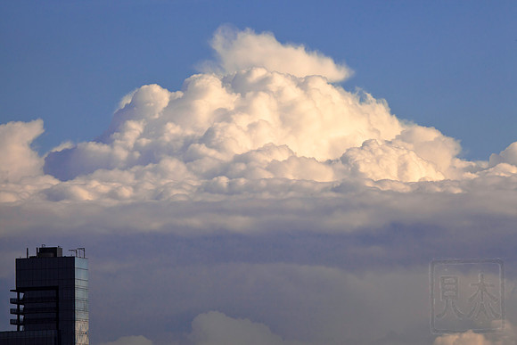 High rise clouds, New York City