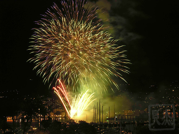 Fireworks 2, Rapallo Harbor, Italy