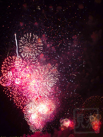Macy's Fireworks, July 4th, 2011, Hudson River, New York
