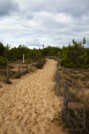 Lighthouse Path, Cap Ferret, Aquitaine, France