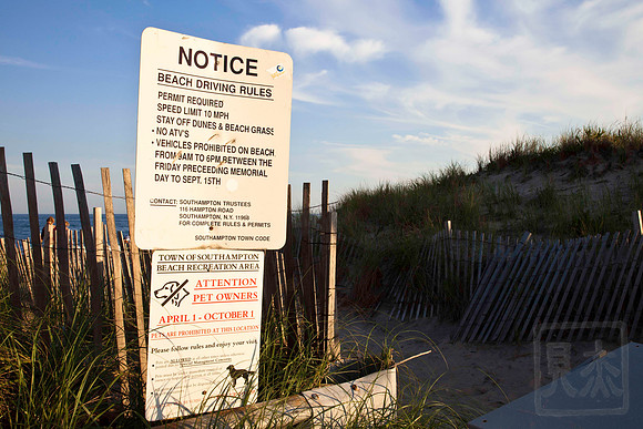 Beach Driving Rules