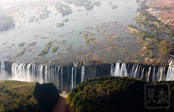 Victoria Falls Aerial 4