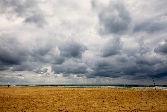 Rainstorm, Bay of Biscay, France