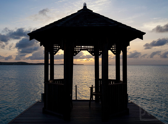 Gazebo Sunset