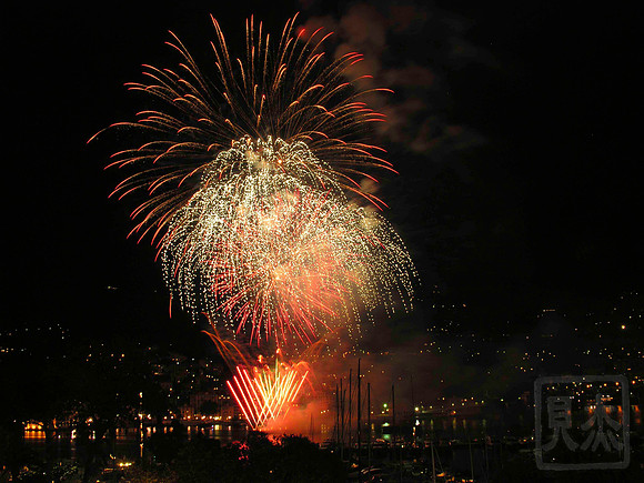 Fireworks 3, Rapallo Harbor, Italy