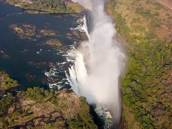 Victoria Falls Aerial 2