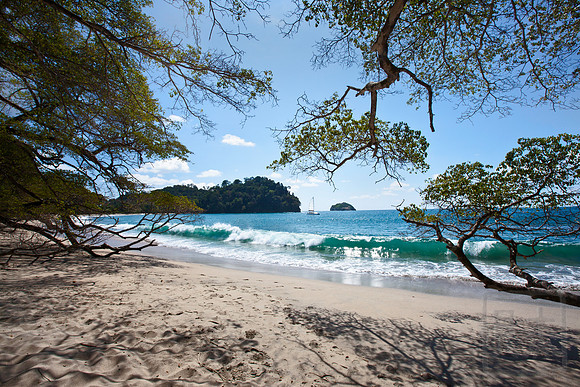 Cove beach, South Pacific, off Costa Rica