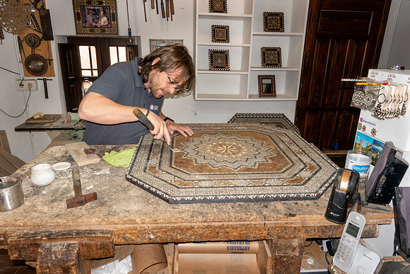 Granada, Spain, Artesania Granadina inlaid wood