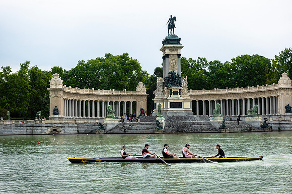 Madrid, Spain, Estanque Grande del Buen Retiro