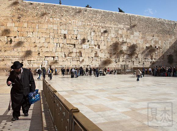 The Wall of the Second Temple (Kotel), Jerusalem