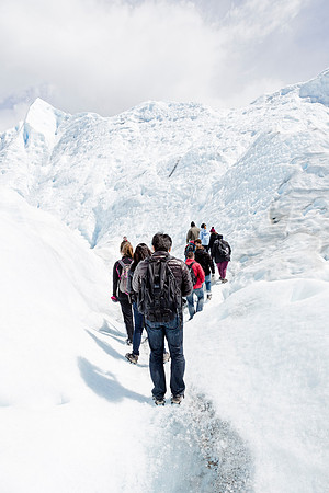 Trek on the ice, Perito Moreno 8547