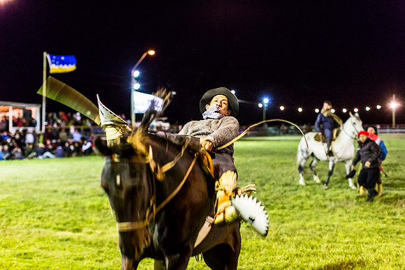 Rodeo in the village of Cerro Castillo