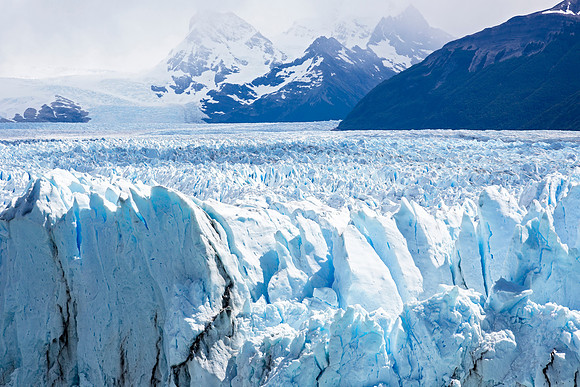 Close-up of Perito Moreno glacier 8877