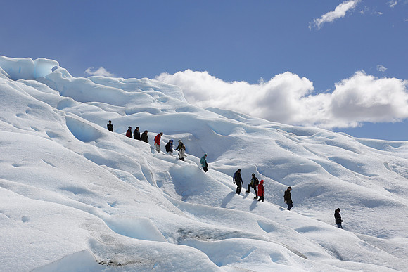 On Perito Moreno