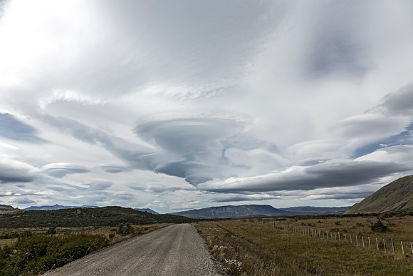 Lenticular clouds
