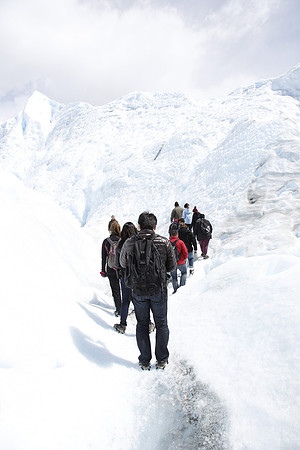 On Perito Moreno