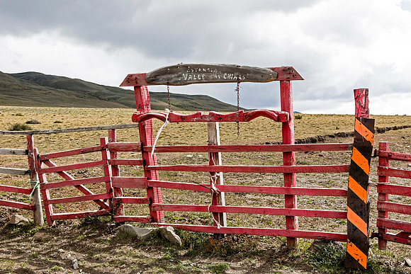 Estancia in the valley of Las Chinas