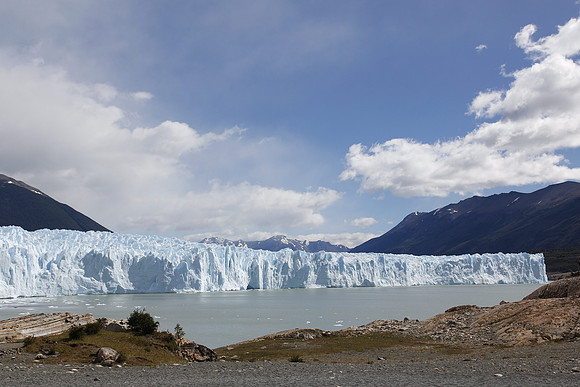 Perito Moreno Glacier from land