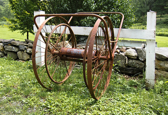 Civil War hose reel