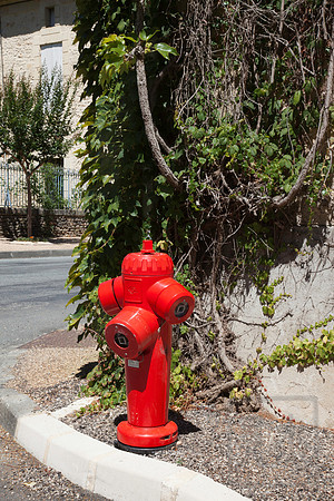 Dordogne fire hydrant, France